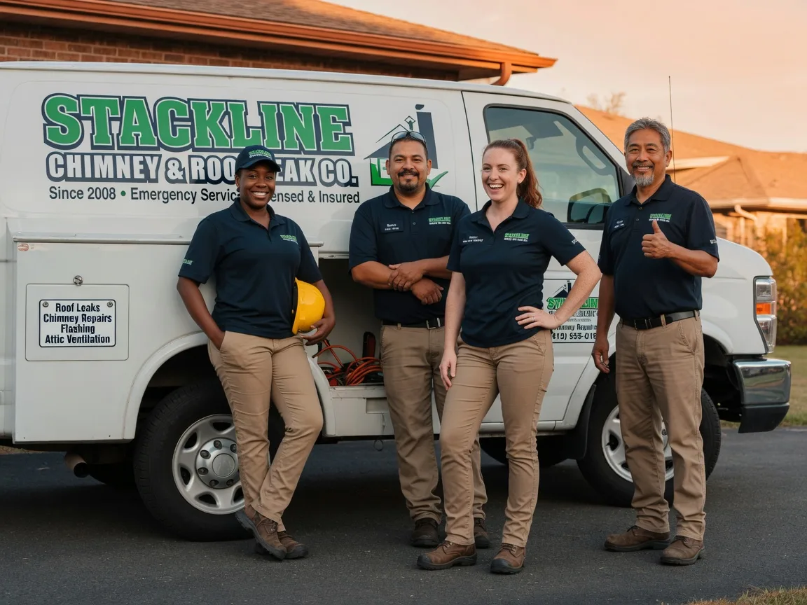 Chimney flashing repair company in Hamel, MN